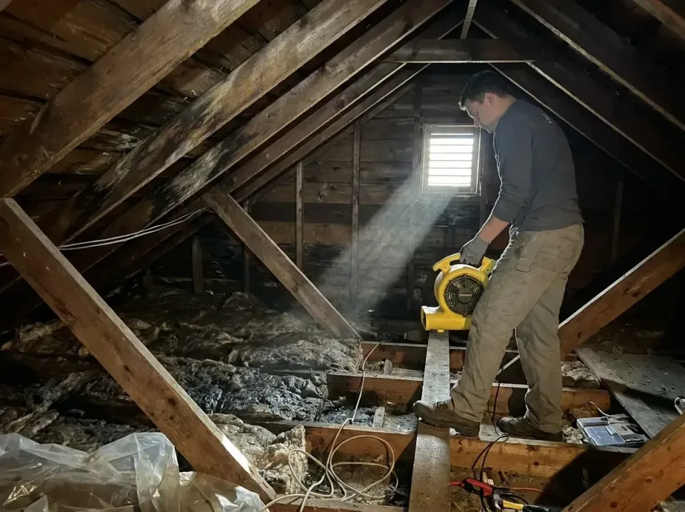 attic-water-damage-drying-proc-007 — frequently asked questions, Emergency Water Extraction & 24/7 Flood Response in Zion, PA